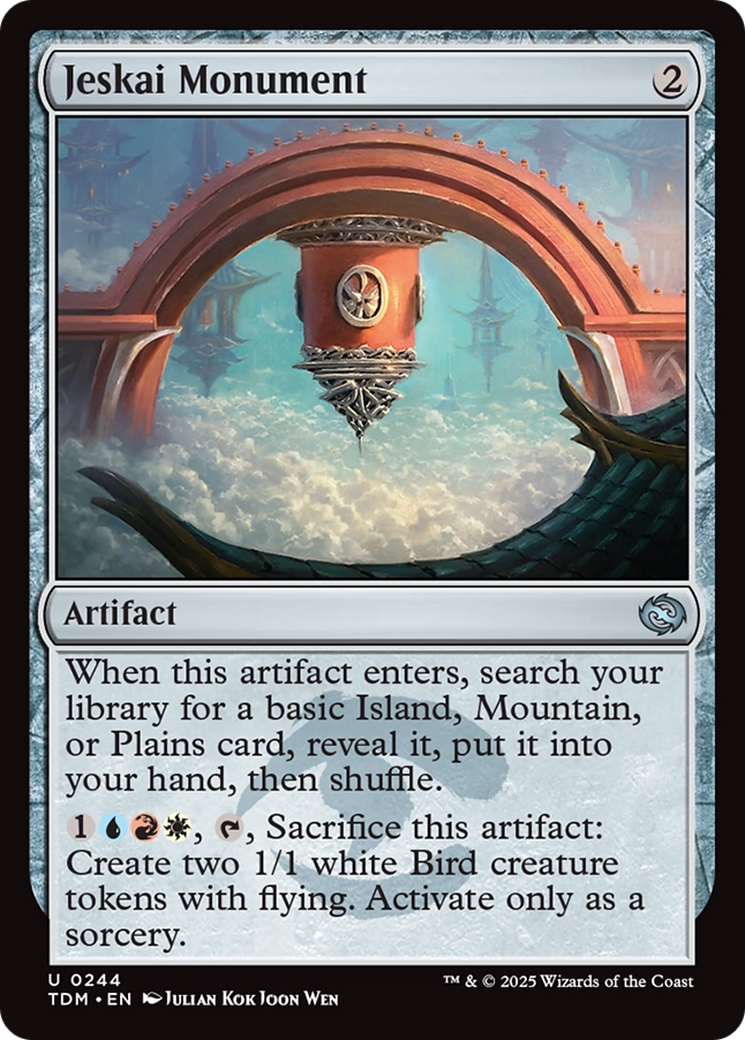 Jeskai Monument [Tarkir: Dragonstorm] | Shuffle n Cut Hobbies & Games