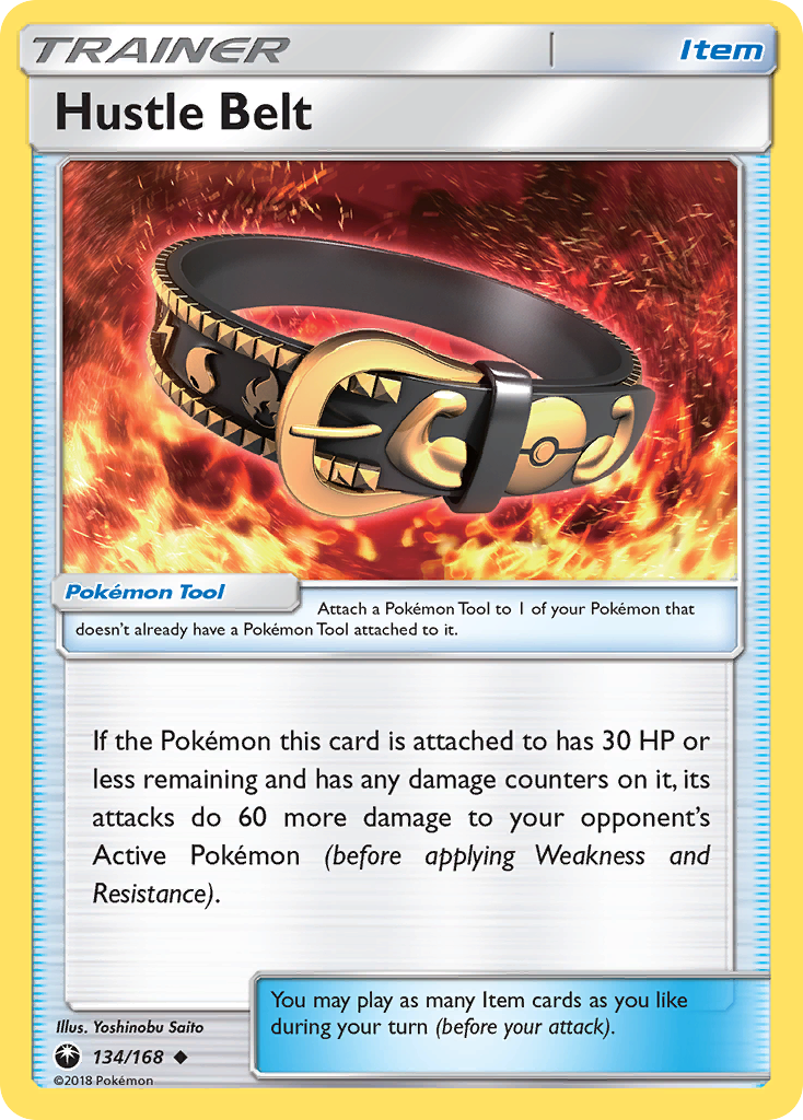 Hustle Belt (134/168) [Sun & Moon: Celestial Storm] | Shuffle n Cut Hobbies & Games
