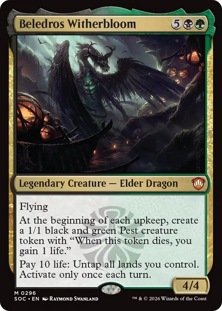 Beledros Witherbloom [Secrets of Strixhaven Commander] | Shuffle n Cut Hobbies & Games