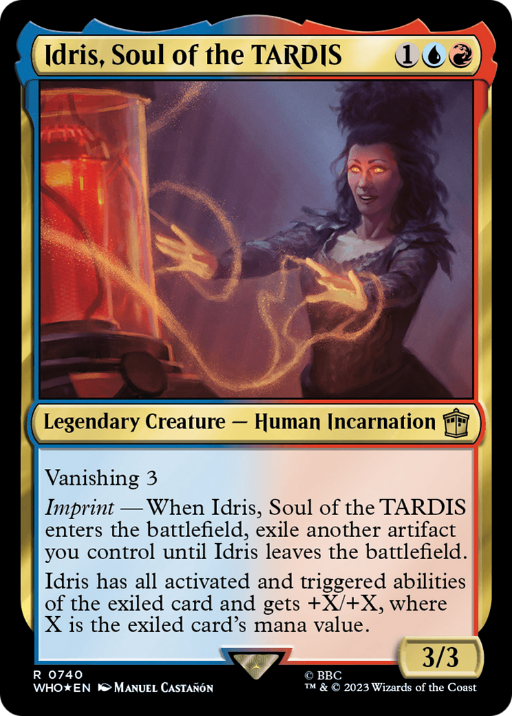 Idris, Soulu of the TARDIS (Surge Foil) [Doctor Who] | Shuffle n Cut Hobbies & Games