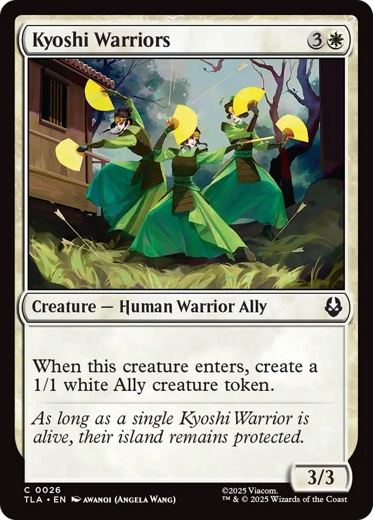 Kyoshi Warriors [Avatar: The Last Airbender] | Shuffle n Cut Hobbies & Games
