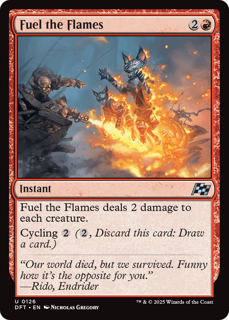 Fuel the Flames [Aetherdrift] | Shuffle n Cut Hobbies & Games