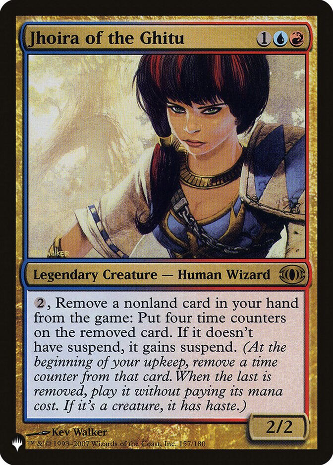 Jhoira of the Ghitu [The List] | Shuffle n Cut Hobbies & Games
