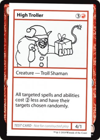 High Troller (2021 Edition) [Mystery Booster Playtest Cards] | Shuffle n Cut Hobbies & Games
