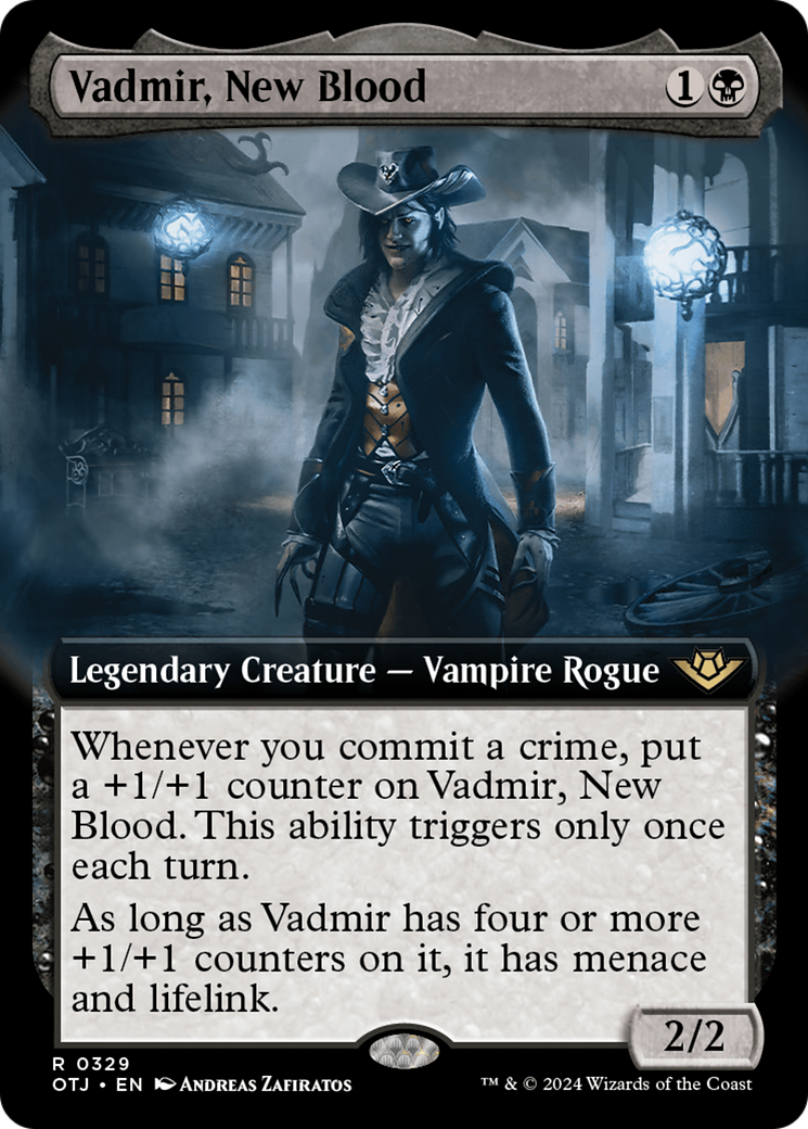Vadmir, New Blood (Extended Art) [Outlaws of Thunder Junction] | Shuffle n Cut Hobbies & Games