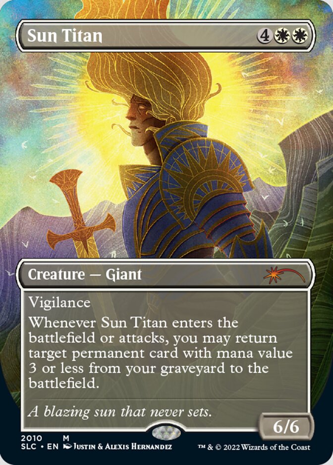 Sun Titan (Borderless) [Secret Lair Countdown Kit] | Shuffle n Cut Hobbies & Games