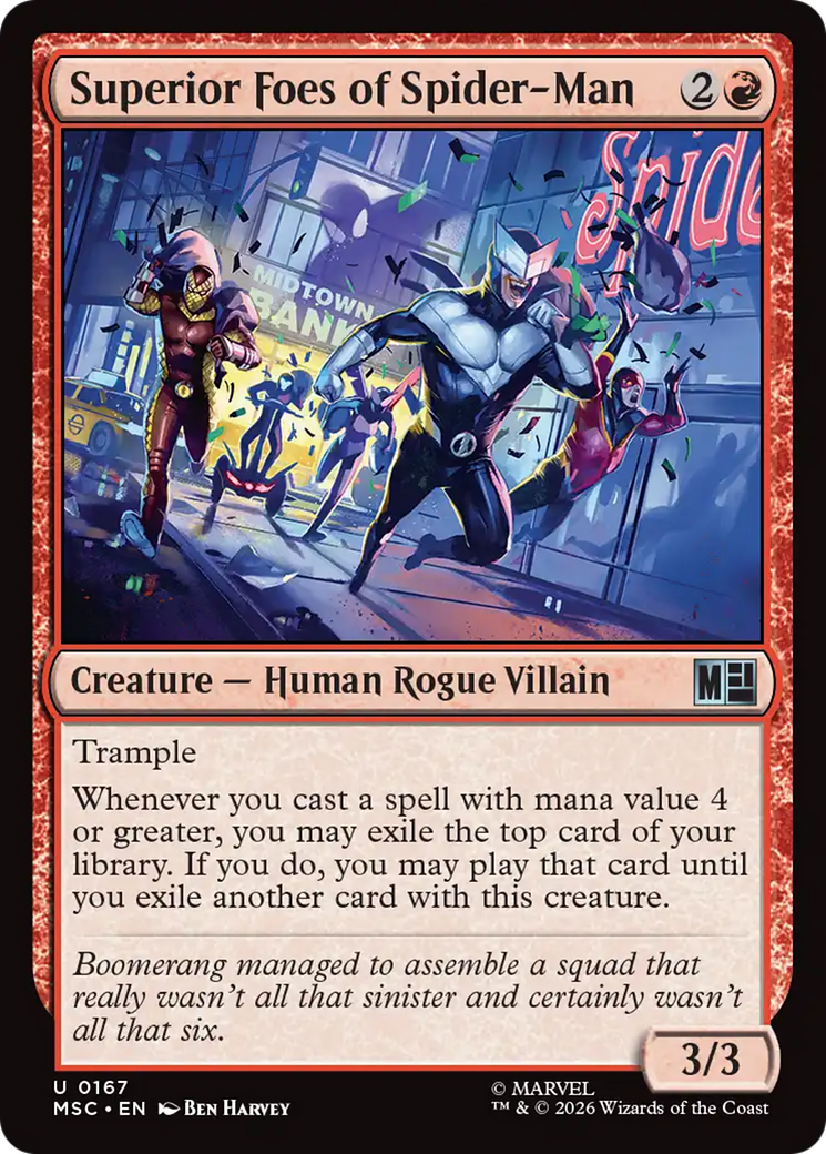 Superior Foes of Spider-Man [Marvel Super Heroes Commander] | Shuffle n Cut Hobbies & Games