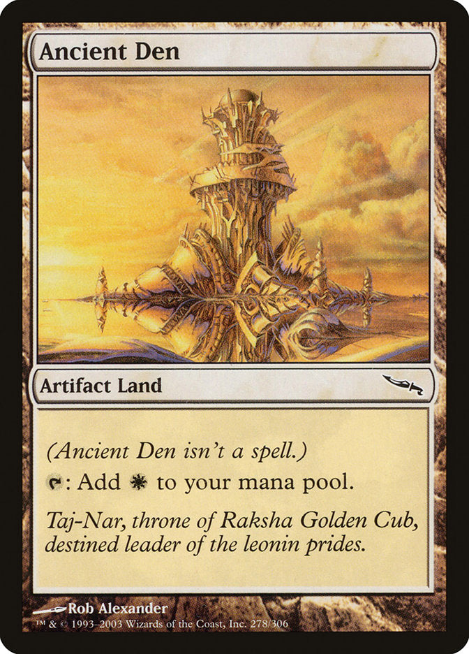 Ancient Den [Mirrodin] | Shuffle n Cut Hobbies & Games