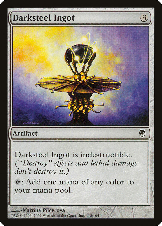 Darksteel Ingot [Darksteel] | Shuffle n Cut Hobbies & Games