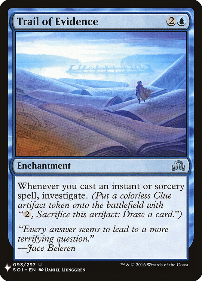 Trail of Evidence [Mystery Booster] | Shuffle n Cut Hobbies & Games