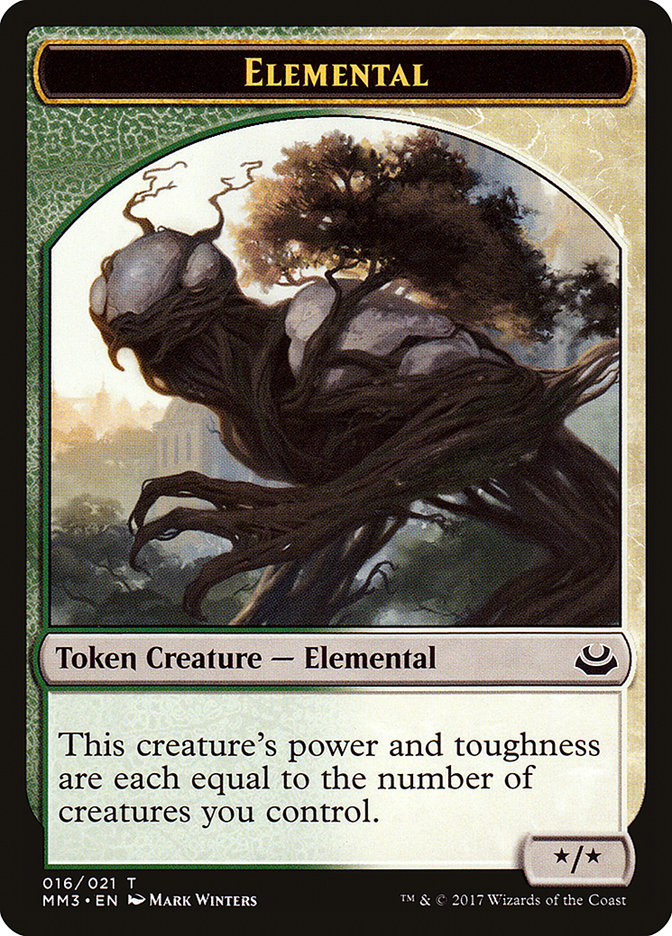 Elemental Token [Modern Masters 2017 Tokens] | Shuffle n Cut Hobbies & Games