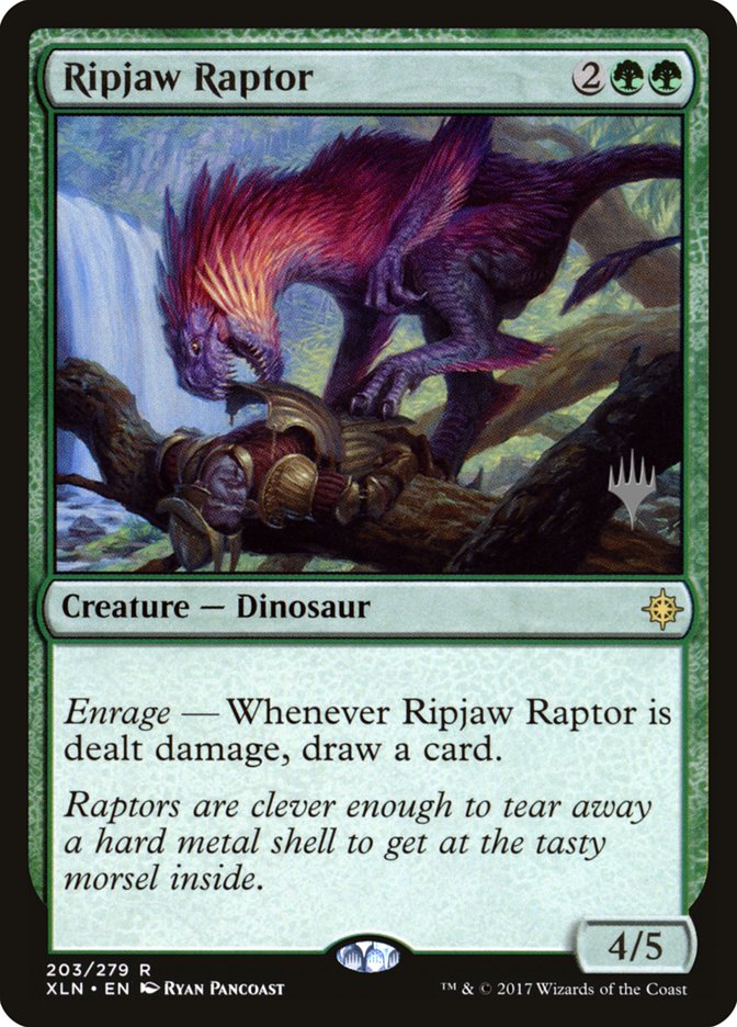 Ripjaw Raptor (Promo Pack) [Ixalan Promos] | Shuffle n Cut Hobbies & Games