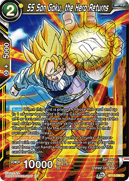 SS Son Goku, the Hero Returns (Common) (BT13-096) [Supreme Rivalry] | Shuffle n Cut Hobbies & Games