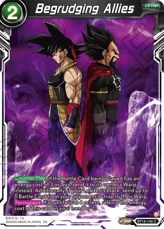 Begrudging Allies (BT18-140) [Dawn of the Z-Legends] | Shuffle n Cut Hobbies & Games