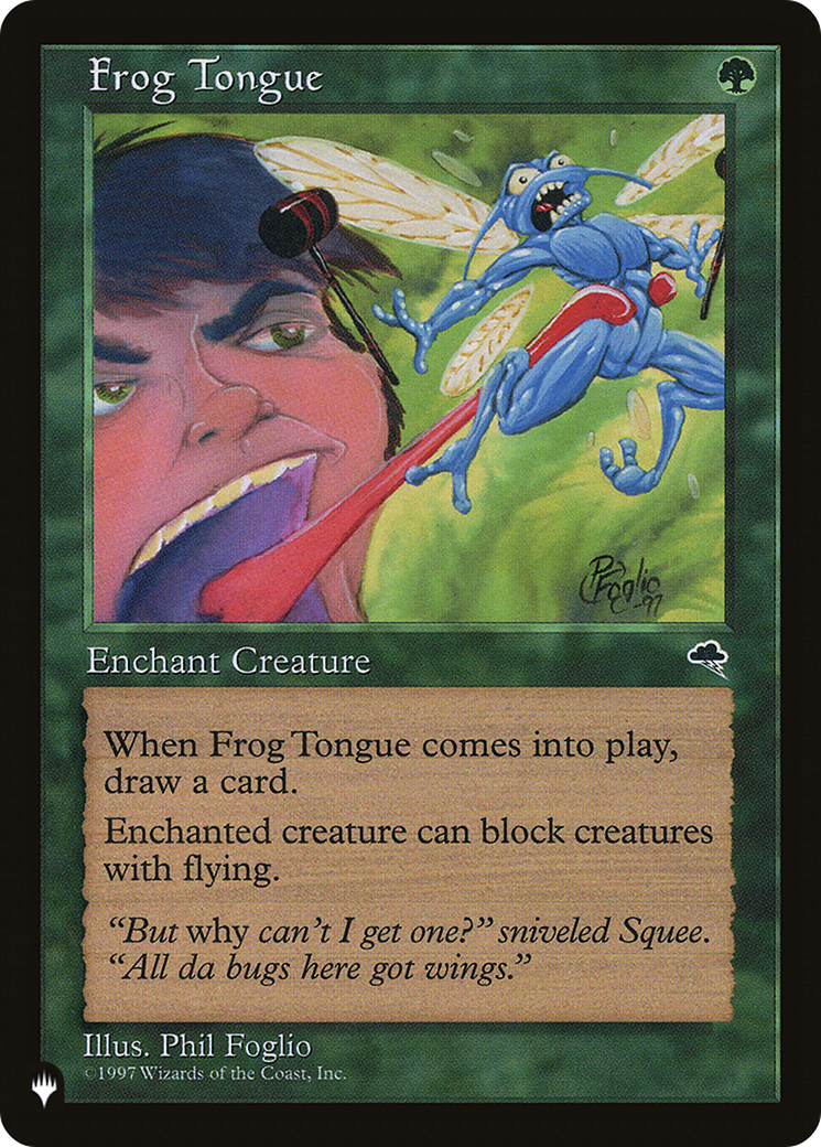 Frog Tongue [The List] | Shuffle n Cut Hobbies & Games