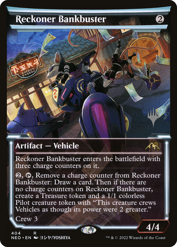 Reckoner Bankbuster (Showcase) [The Brothers' War Promos] | Shuffle n Cut Hobbies & Games