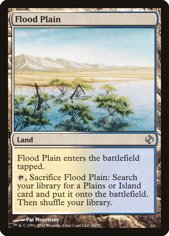 Flood Plain [Duel Decks: Venser vs. Koth] | Shuffle n Cut Hobbies & Games
