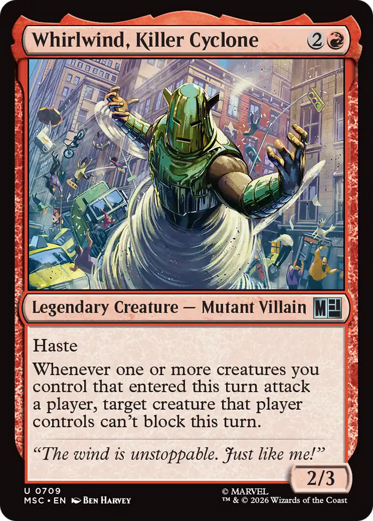 Whirlwind, Killer Cyclone [Marvel Super Heroes Commander] | Shuffle n Cut Hobbies & Games
