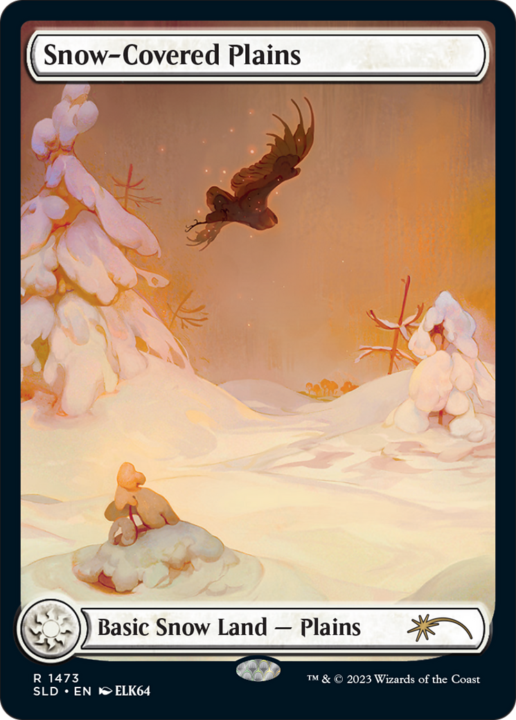 Snow-Covered Plains (1473) (Rainbow Foil) [Secret Lair Drop Series] | Shuffle n Cut Hobbies & Games