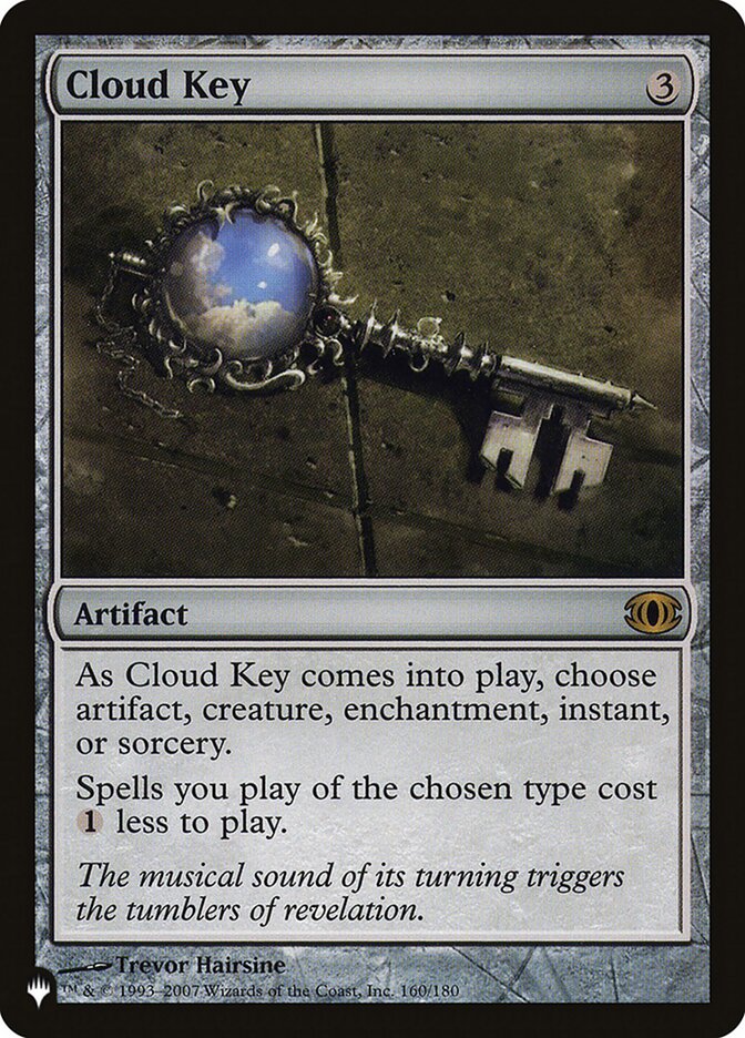 Cloud Key [The List] | Shuffle n Cut Hobbies & Games