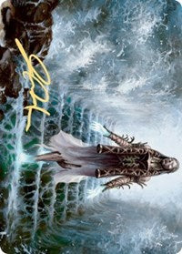 Karfell Harbinger Art Card (Gold-Stamped Signature) [Kaldheim Art Series] | Shuffle n Cut Hobbies & Games