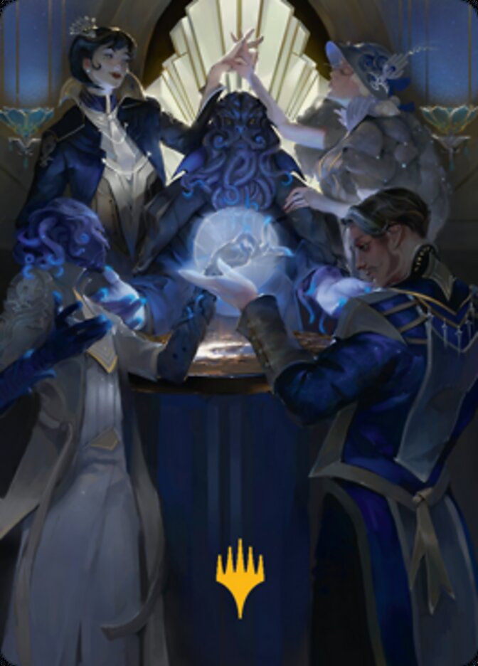 Obscura Ascendancy Art Card (Gold-Stamped Signature) [Streets of New Capenna Art Series] | Shuffle n Cut Hobbies & Games