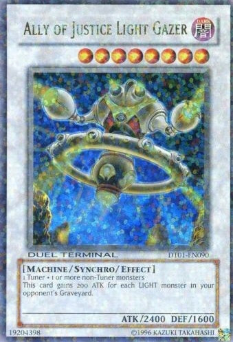 Ally of Justice Light Gazer [DT01-EN090] Ultra Rare | Shuffle n Cut Hobbies & Games