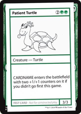 Patient Turtle (2021 Edition) [Mystery Booster Playtest Cards] | Shuffle n Cut Hobbies & Games