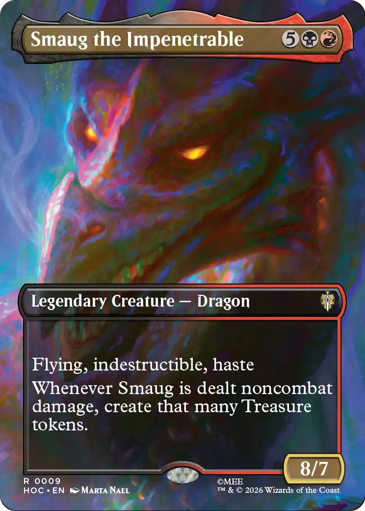 Smaug the Impenetrable (Borderless) [The Hobbit: Eternal-Legal] | Shuffle n Cut Hobbies & Games