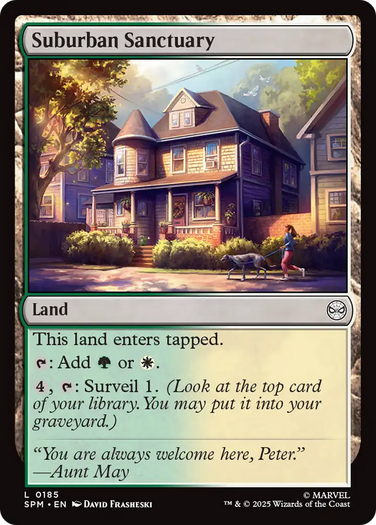 Suburban Sanctuary [Marvel's Spider-Man] | Shuffle n Cut Hobbies & Games