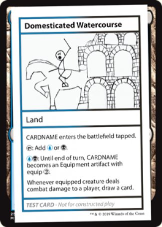 Domesticated Watercourse (2021 Edition) [Mystery Booster Playtest Cards] | Shuffle n Cut Hobbies & Games