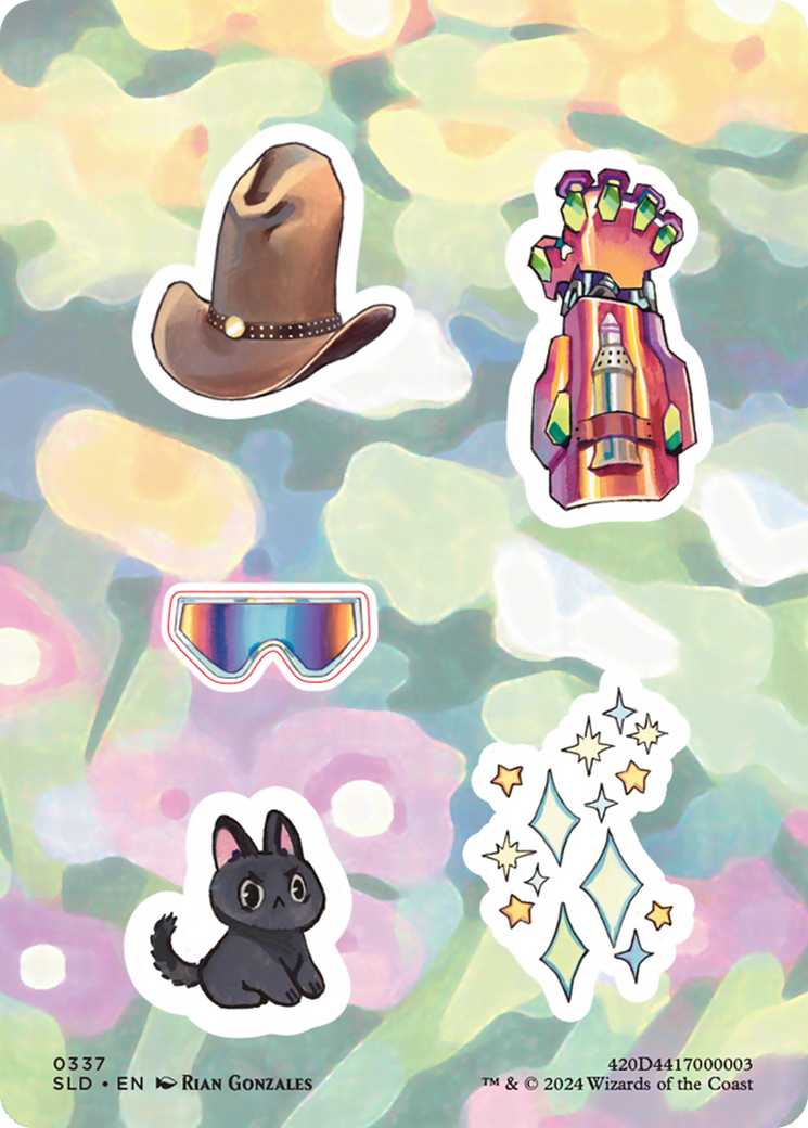 Sticker Sheet (0337) [Secret Lair Drop Series] | Shuffle n Cut Hobbies & Games
