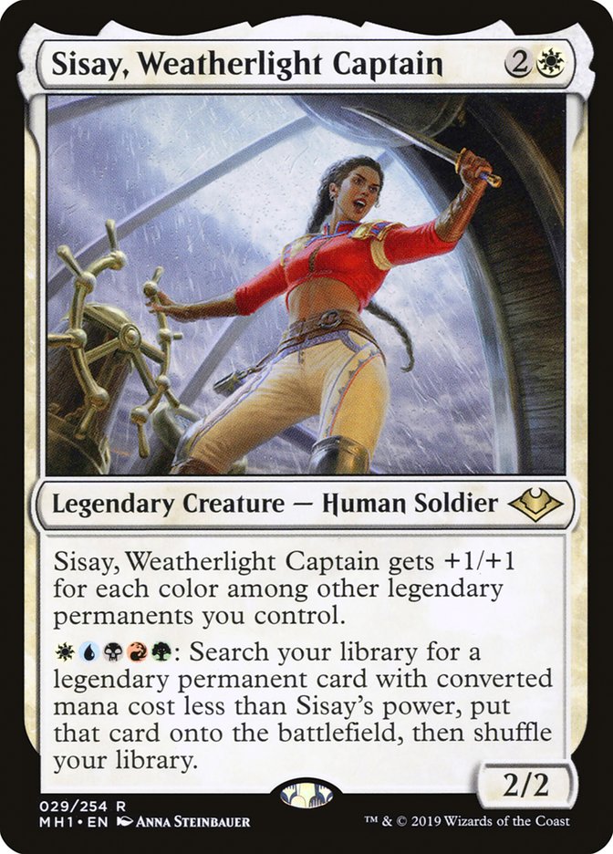 Sisay, Weatherlight Captain [Modern Horizons] | Shuffle n Cut Hobbies & Games