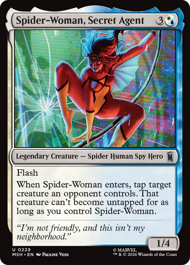 Spider-Woman, Secret Agent [Marvel Super Heroes] | Shuffle n Cut Hobbies & Games