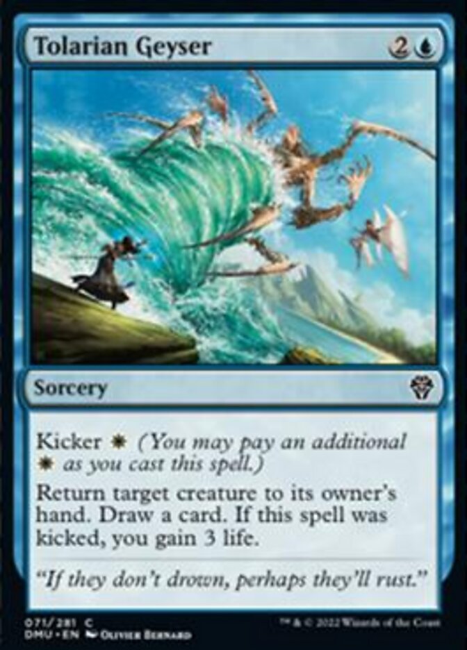 Tolarian Geyser [Dominaria United] | Shuffle n Cut Hobbies & Games