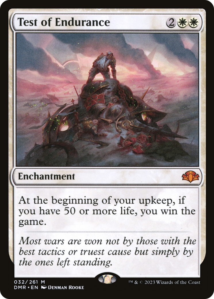 Test of Endurance [Dominaria Remastered] | Shuffle n Cut Hobbies & Games