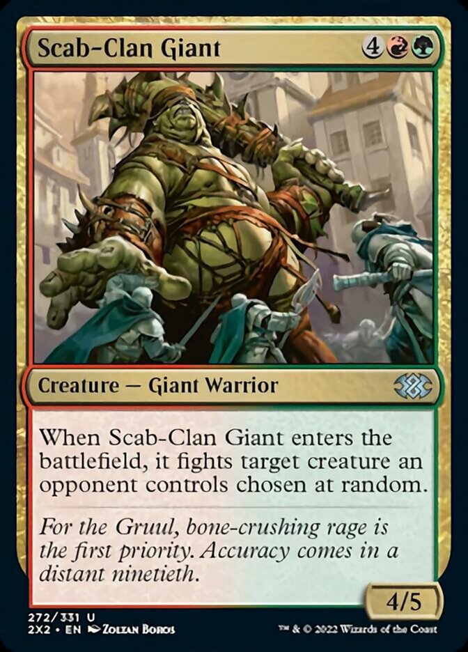 Scab-Clan Giant [Double Masters 2022] | Shuffle n Cut Hobbies & Games