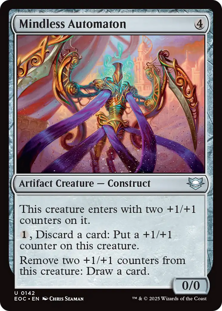 Mindless Automaton [Edge of Eternities Commander] | Shuffle n Cut Hobbies & Games