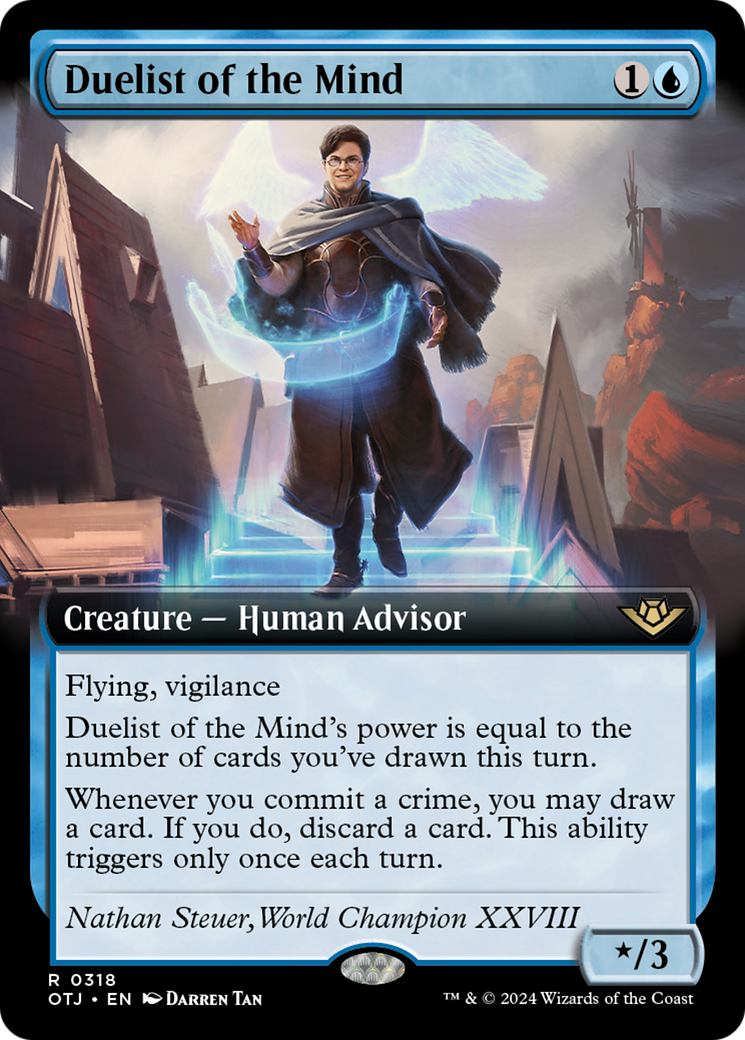 Duelist of the Mind (Extended Art) [Outlaws of Thunder Junction] | Shuffle n Cut Hobbies & Games