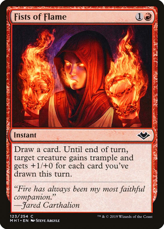 Fists of Flame [Modern Horizons] | Shuffle n Cut Hobbies & Games