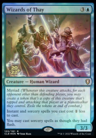 Wizards of Thay [Commander Legends: Battle for Baldur's Gate Prerelease Promos] | Shuffle n Cut Hobbies & Games