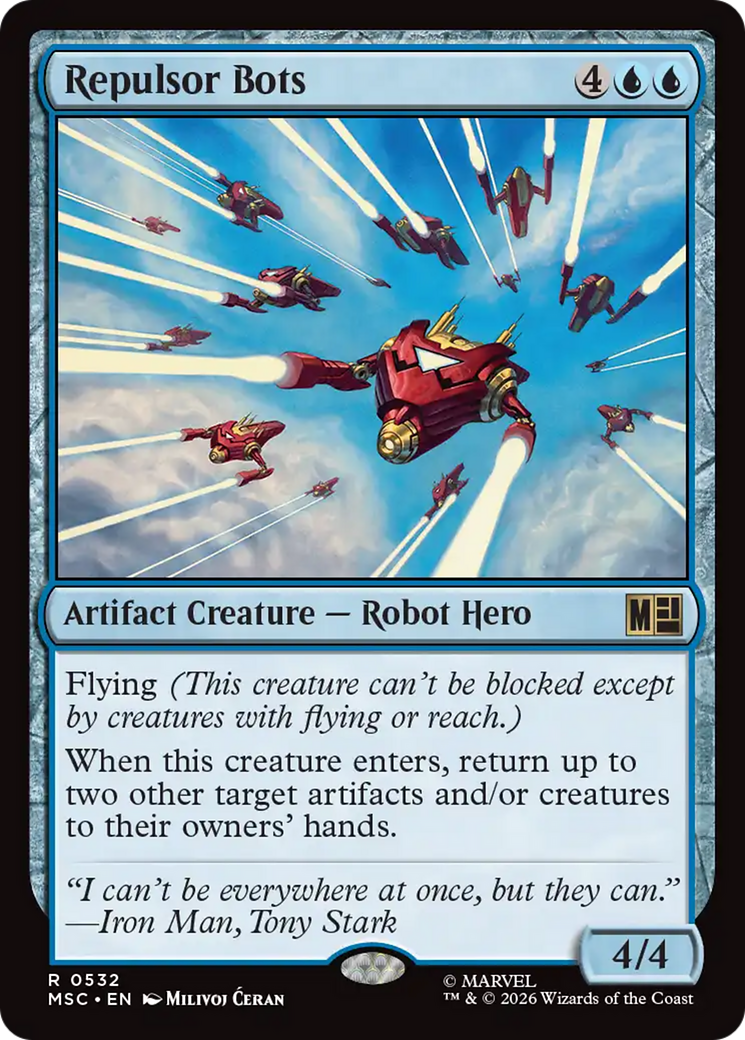 Repulsor Bots [Marvel Super Heroes Commander] | Shuffle n Cut Hobbies & Games