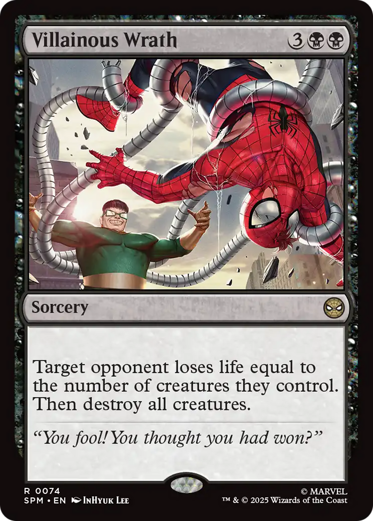 Villainous Wrath [Marvel's Spider-Man] | Shuffle n Cut Hobbies & Games