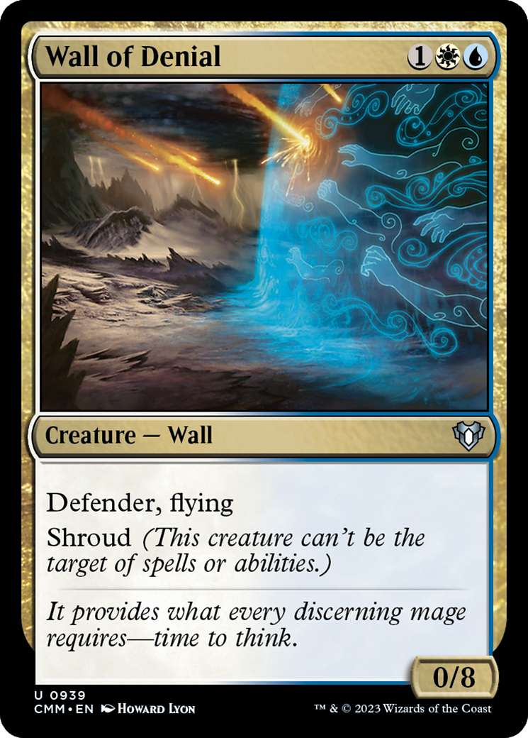 Wall of Denial [Commander Masters] | Shuffle n Cut Hobbies & Games