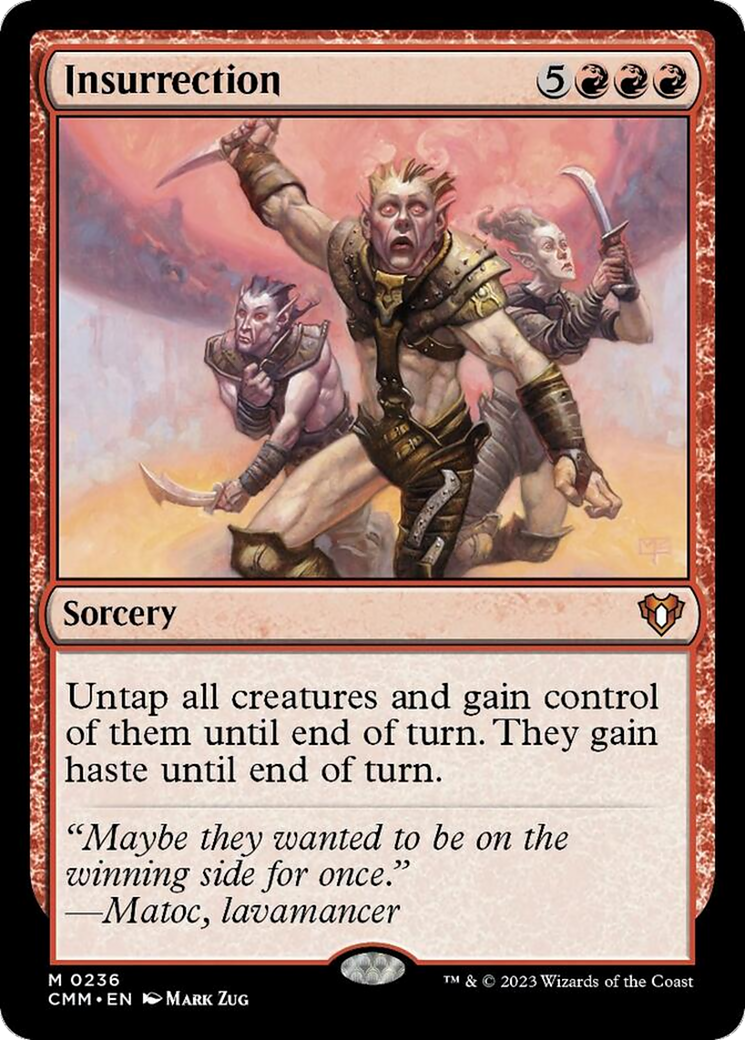 Insurrection [Commander Masters] | Shuffle n Cut Hobbies & Games