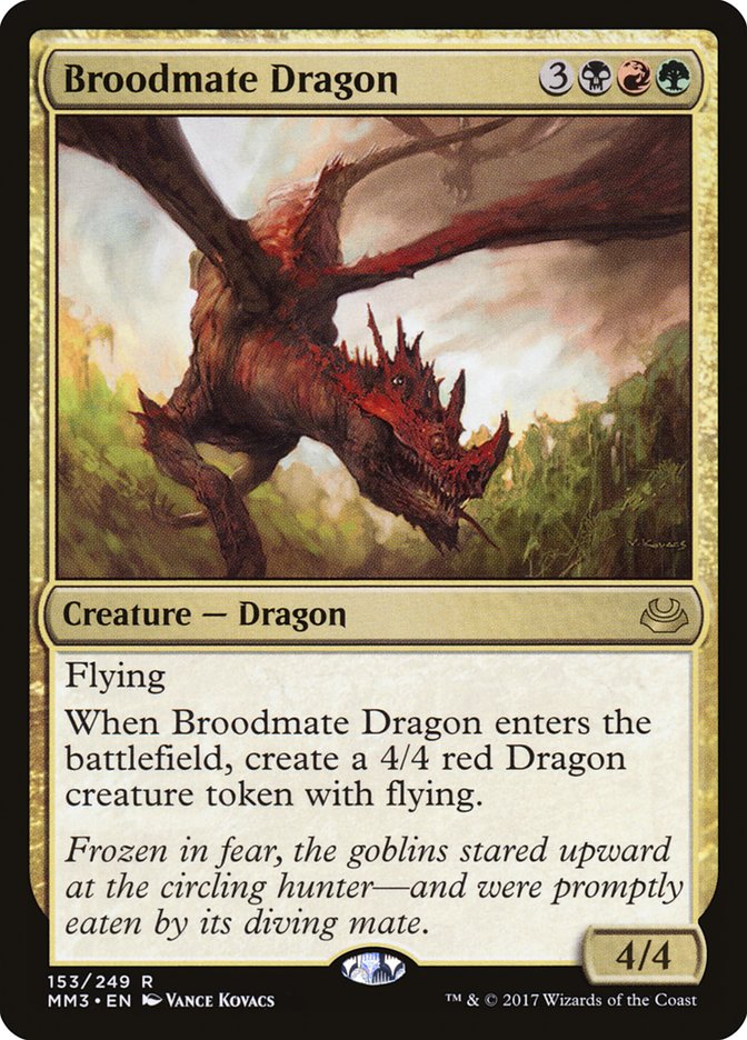 Broodmate Dragon [Modern Masters 2017] | Shuffle n Cut Hobbies & Games