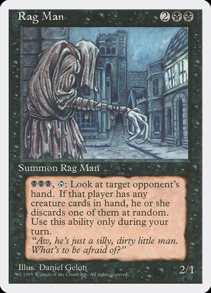Rag Man [Fourth Edition] | Shuffle n Cut Hobbies & Games
