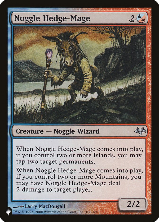 Noggle Hedge-Mage [The List] | Shuffle n Cut Hobbies & Games
