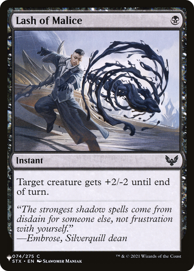 Lash of Malice [The List] | Shuffle n Cut Hobbies & Games