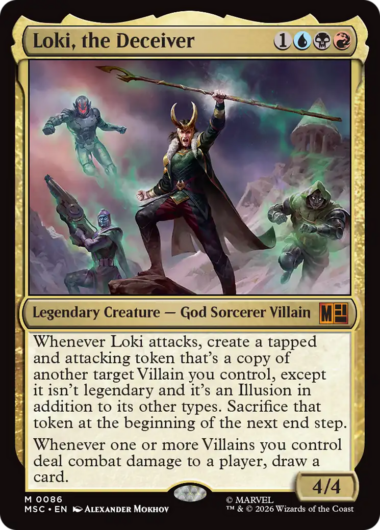 Loki, the Deceiver [Marvel Super Heroes Commander] | Shuffle n Cut Hobbies & Games
